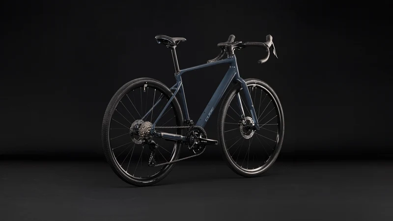 Cube Nuroad Race Gravelbike Diamant 28" inkgrey´n´grey