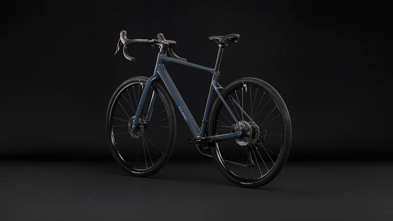 Cube Nuroad Race Gravelbike Diamant 28" inkgrey´n´grey