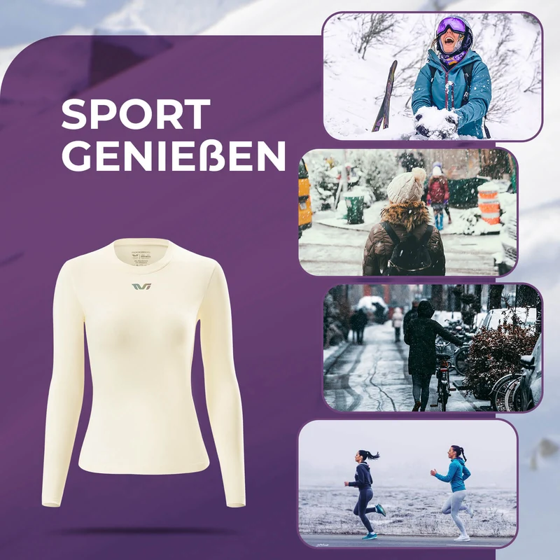 TVI Fahrrad Damen Thermounterwäsche Winter