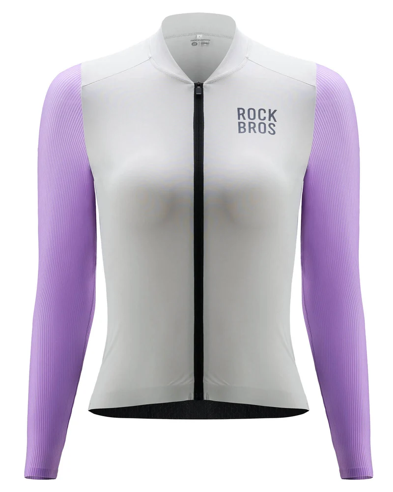 Damen Langarm-Radtrikot Fahrrad Jersey für MTB & Rennrad