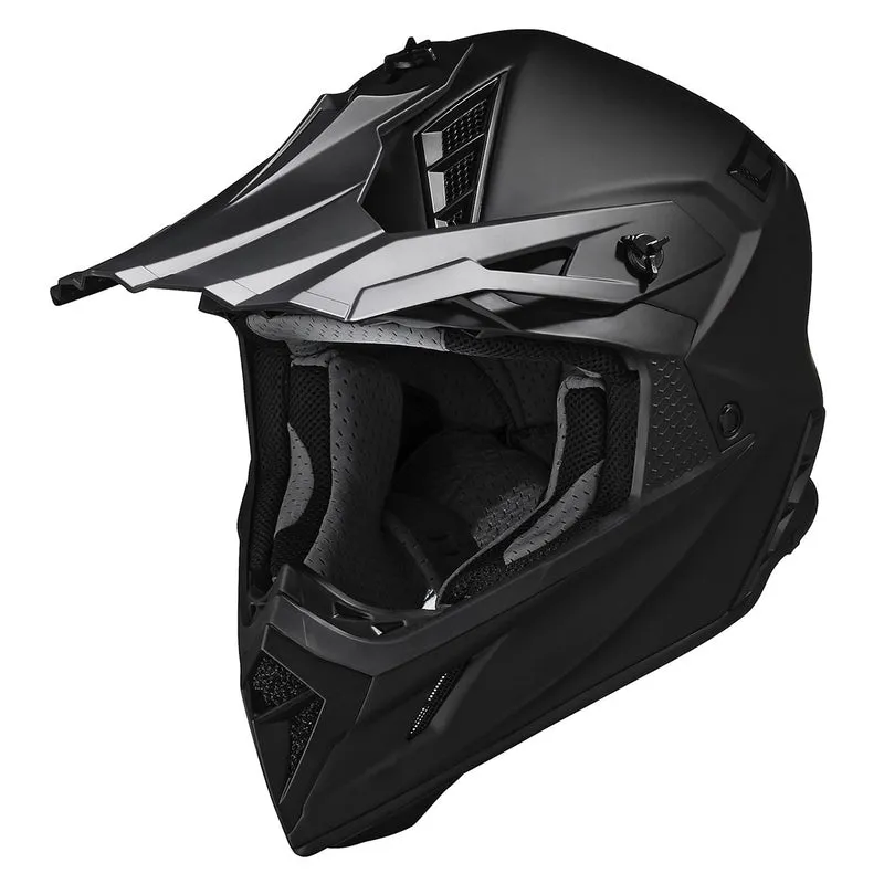 Motocrosshelm iXS189 1.0 schwarz matt