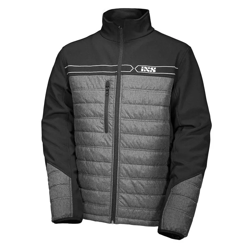 Softshell Jacke iXS-Team grau-schwarz