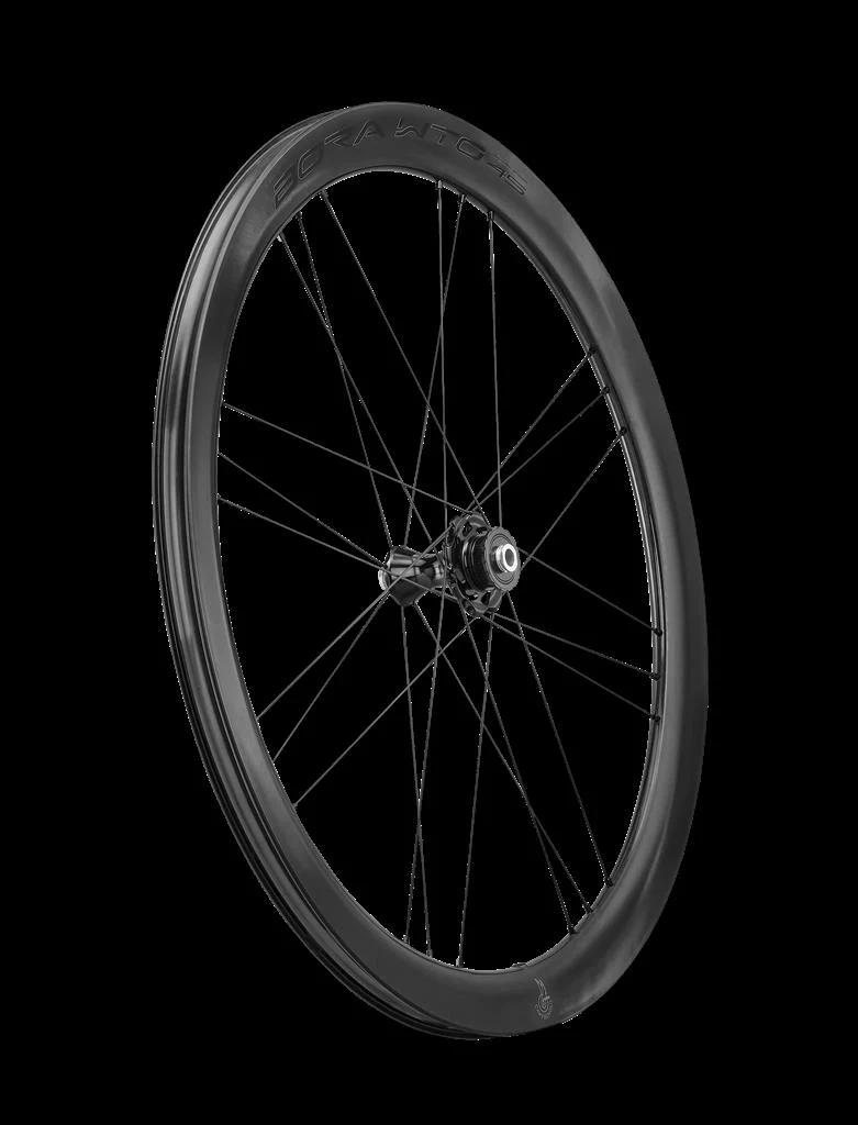 Campagnolo 28", sw, CL, VR 100mm VR-Laufrad Bora WTO DB 45 C23 2WF