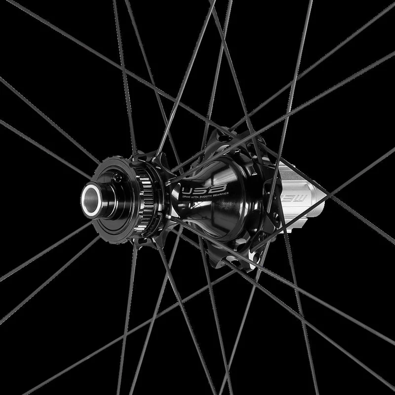 Campagnolo 28", sw, CL, VR 100mm VR-Laufrad Bora WTO DB 45 C23 2WF