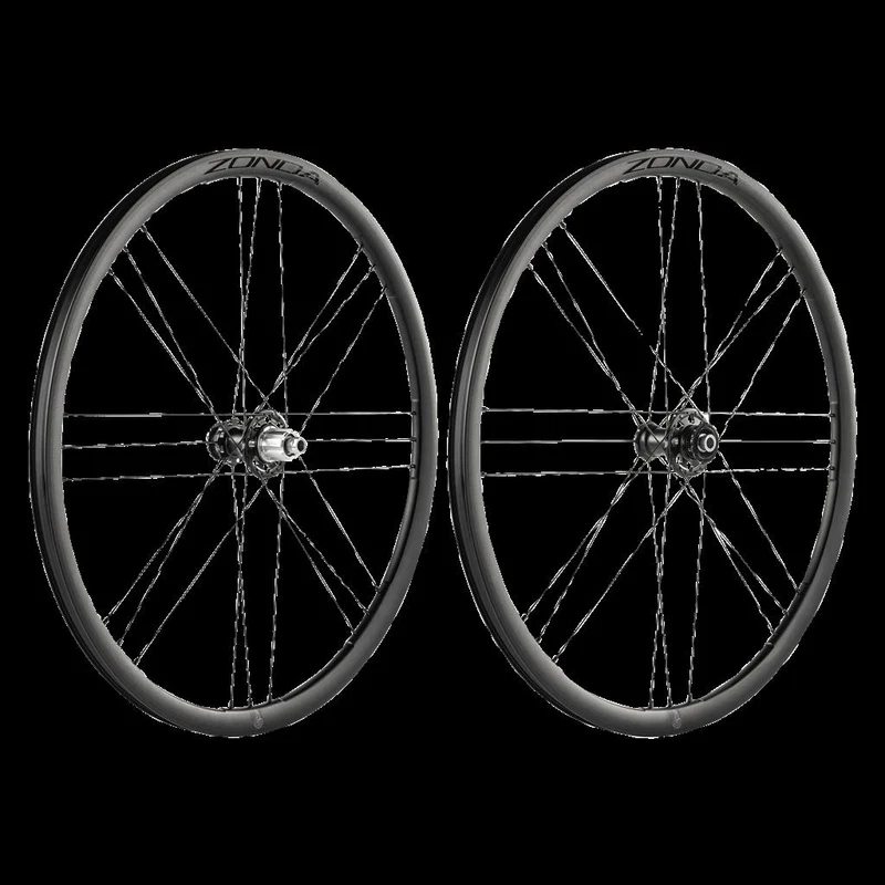 Campagnolo 28",sw,CL,VR100/HR142,Campa.N3W,11-13-f. Laufradsatz Campa. Zonda GT DB 2WF C23