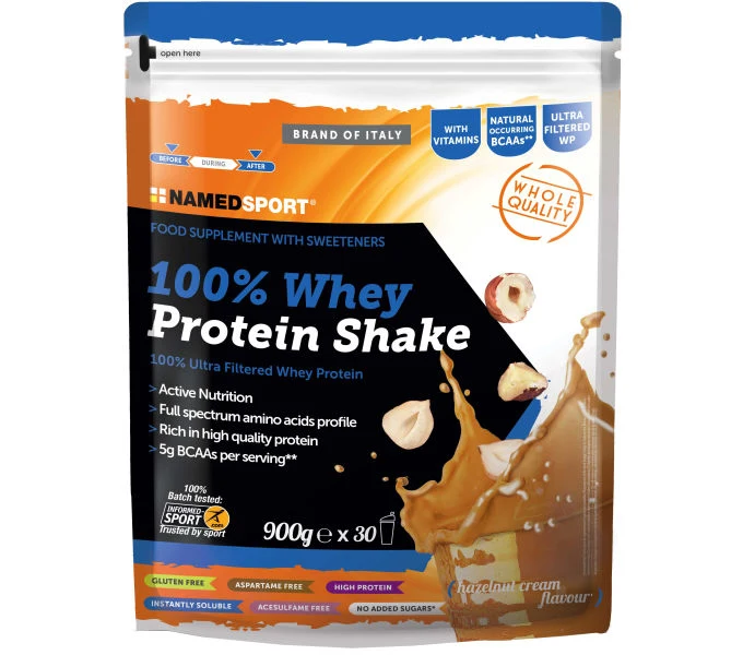NAMEDSPORT Proteinpulver 100% WHEY PROTEIN SHAKE 900 g