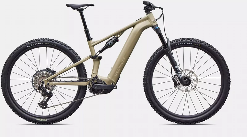 Specialized Turbo Levo R Comp Alloy 840 Wh E-Bike Fully Satin East Sierras/Sandstone Metallic