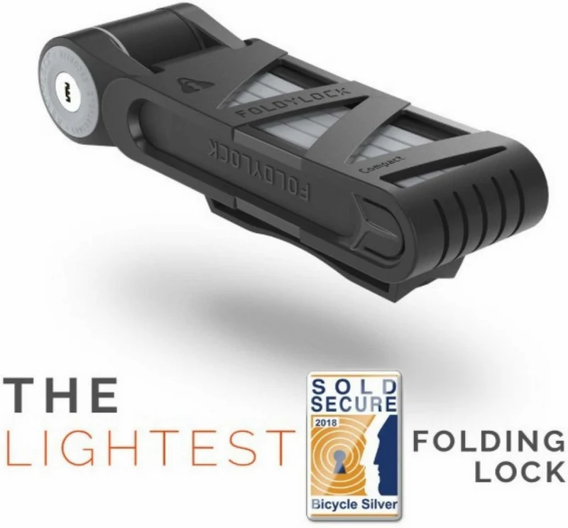 Voxom Fahrradschloss Foldylock Clipster schwarz