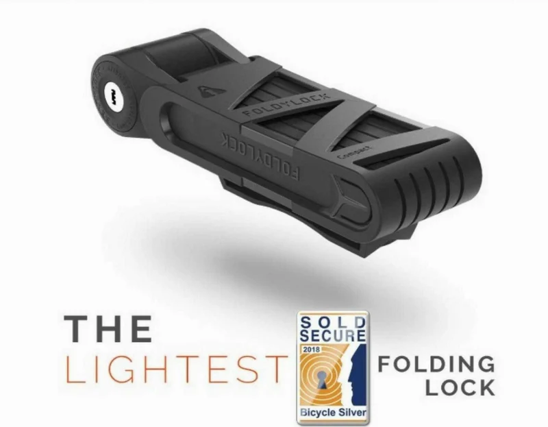 Voxom Fahrradschloss Foldylock Clipster schwarz