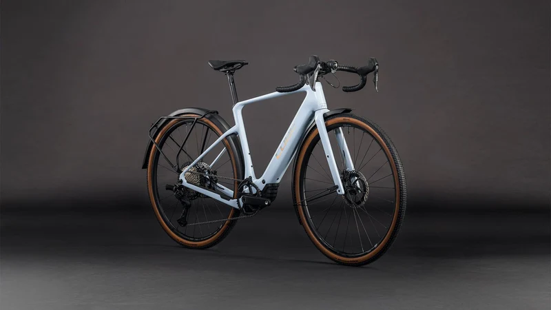 Cube Nuroad Hybrid C:62 SLX FE 400 Wh X E-Gravel Rad Diamant 28" iceblue´n´prism