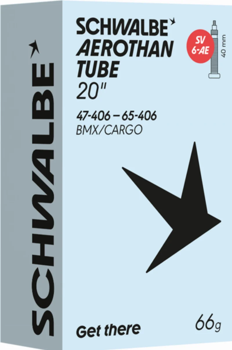 Schwalbe Aerothan Tube 6-AE Schlauch 20" 47/65-406 SV 40 mm