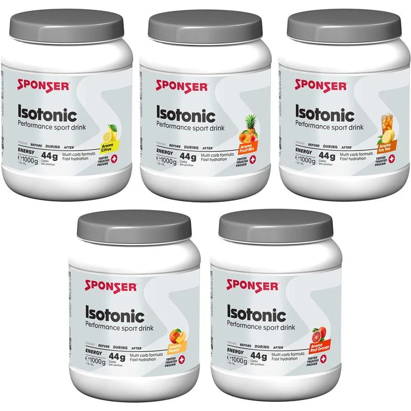 SPONSER Isotonic Performance Sport Drink Instantpulver 1.000 g Dose