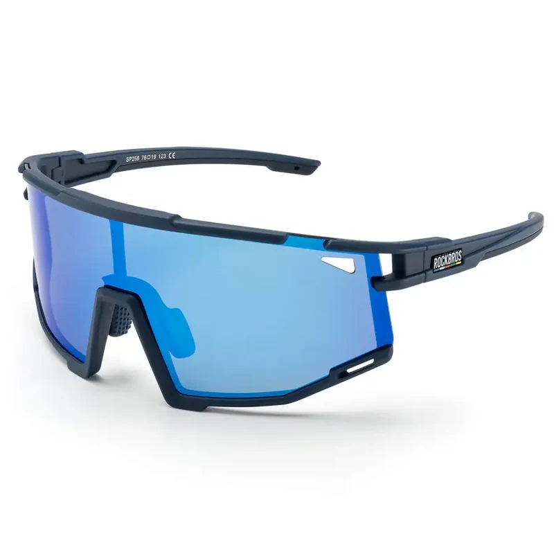 ROAD TO SKY Polarisierte Fahrradbrille UV400 Schutz Verstellbare Nasenpads