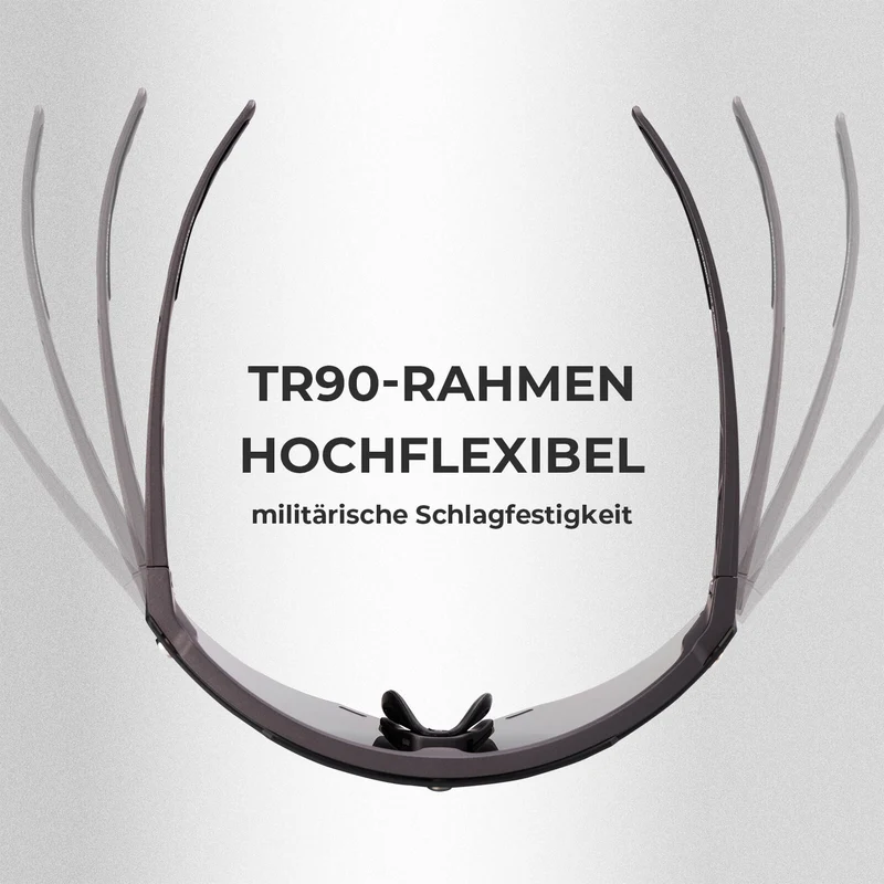 Fahrradbrille Polarisiert Magnetische Haftung Herren/Damen