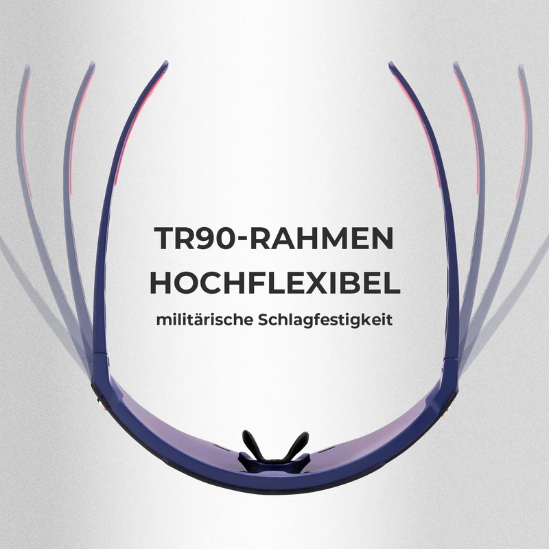 Fahrradbrille Polarisiert Magnetische Haftung Herren/Damen