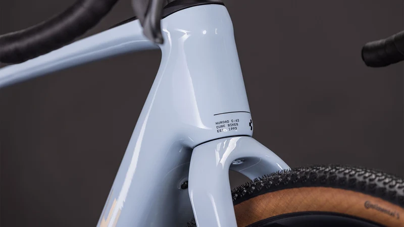 Cube Nuroad Hybrid C:62 SLX 400 Wh X E-Gravel Rad Diamant 28" iceblue´n´prism