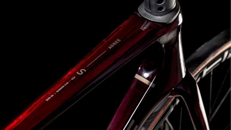 Cube Agree C:62 SLX Rennrad Diamant 28" liquidred´n´prism