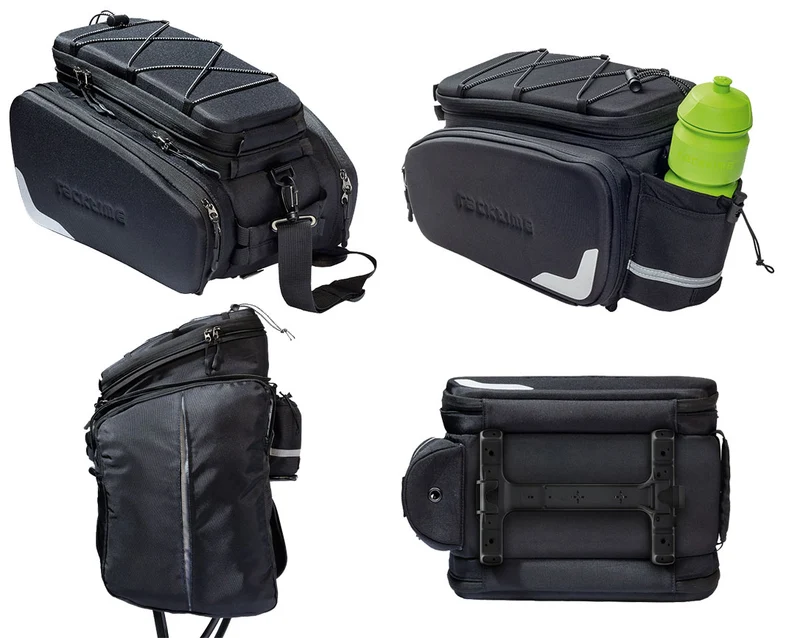 Racktime Odin 2.0 Gepäckträgertasche 8+11 Liter schwarz