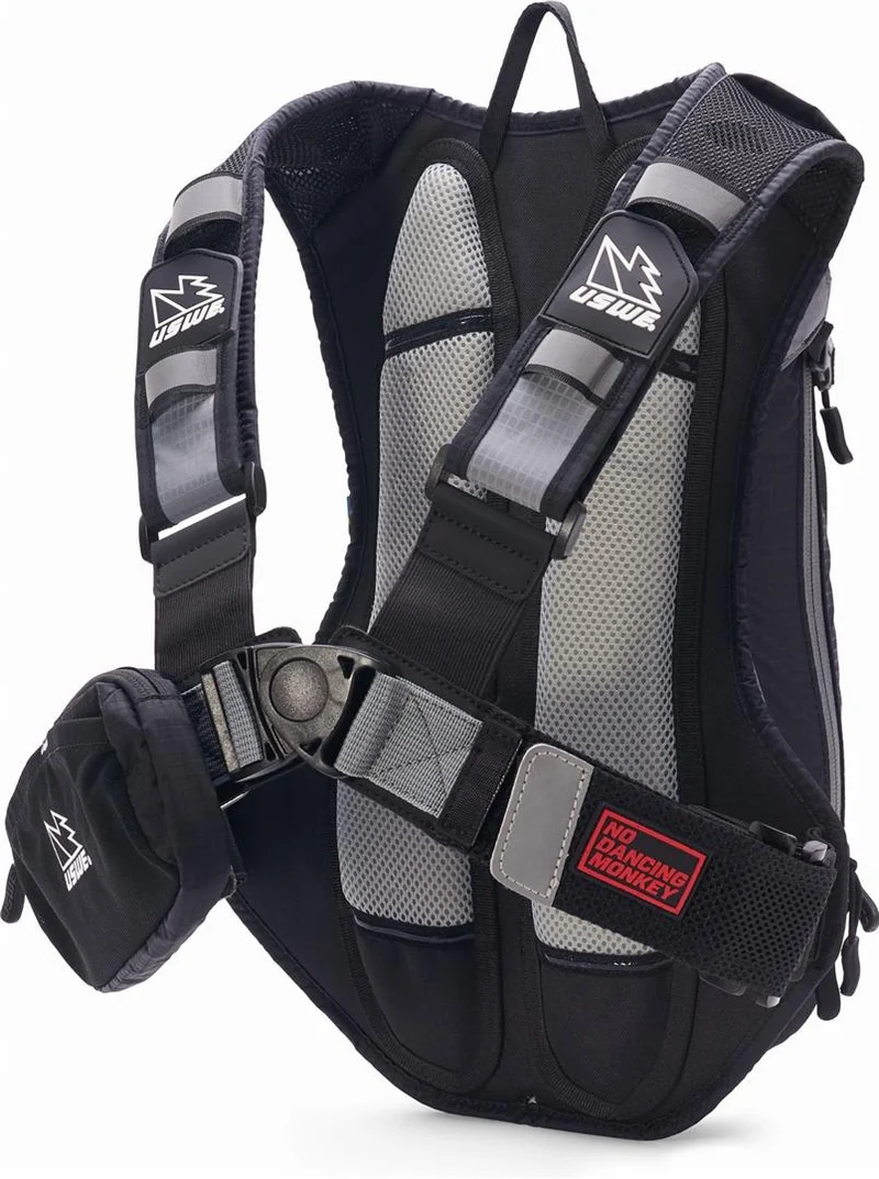 Uswe Organizer Tasche passend für alle Rucksäcke mit dem NDM™ 1 Verschluss schwarz 17,5 x 9 cm