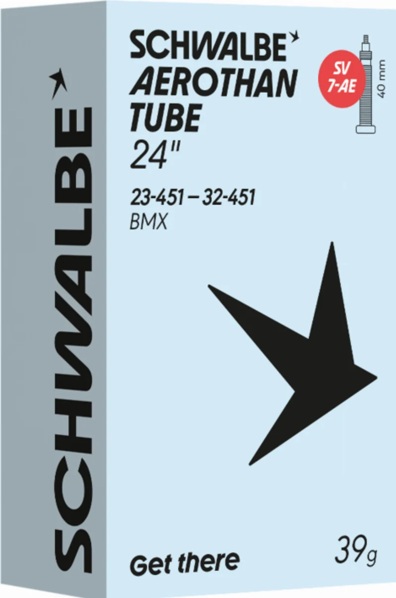 Schwalbe Aerothan Tube 7-AE Schlauch 24" 23/32-451 SV 40 mm