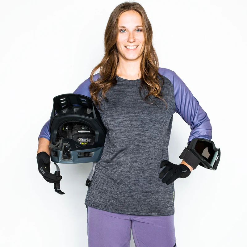 Carve X Women Jersey graphit-grape