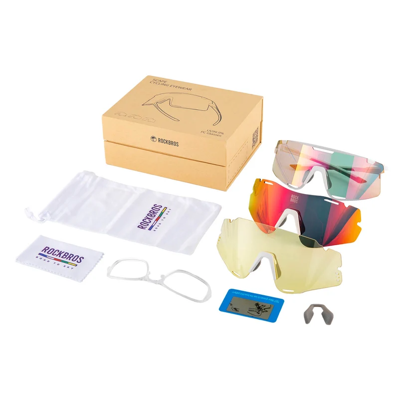 Fahrradbrille Drei-Gläser Konfigurationssystem - BOUNDLESS Serie