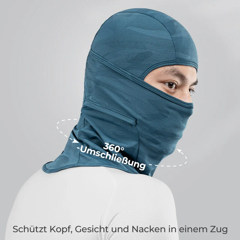 Sommer Balaclava Kühlende Sturmhaube UV-Schutz
