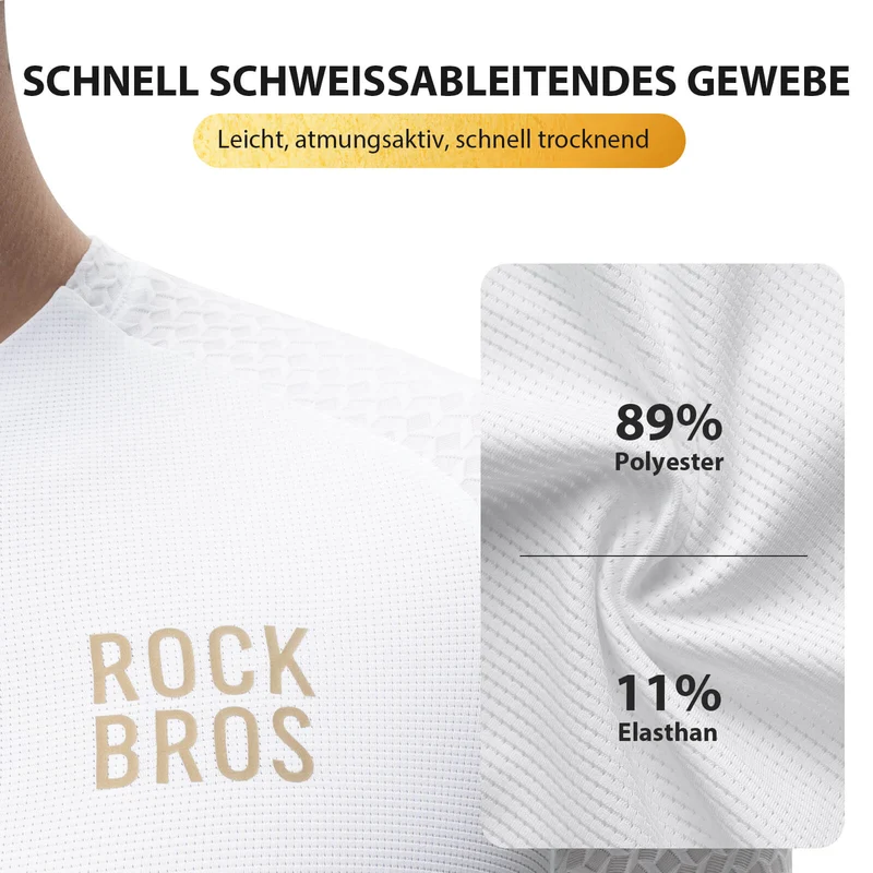 Herren Kurzarm Hochleistungs-Radtrikot Jersey für MTB & Rennrad