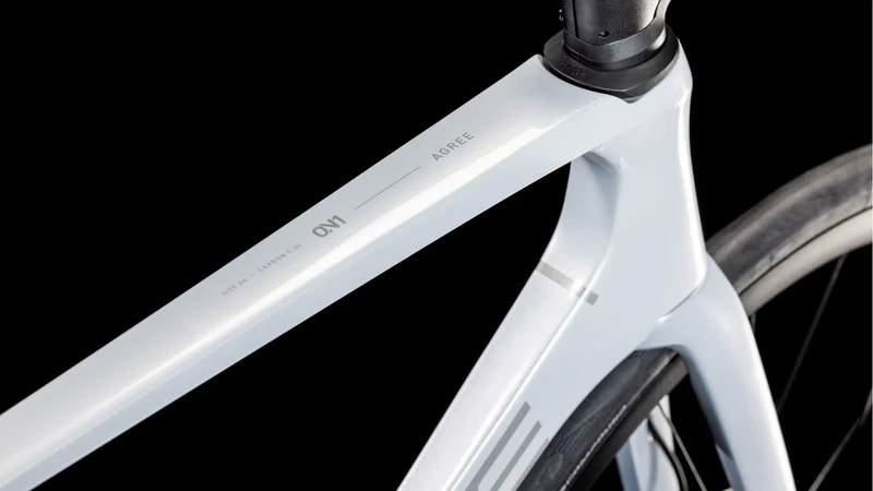 Cube Agree C:62 One Rennrad Diamant 28" foggrey´n´grey