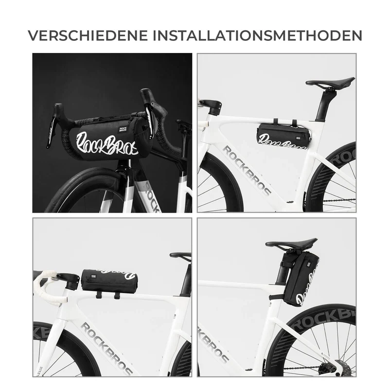 Lenkertasche Klein mit Schultergurt 2L/3,6L - SketchRide Series