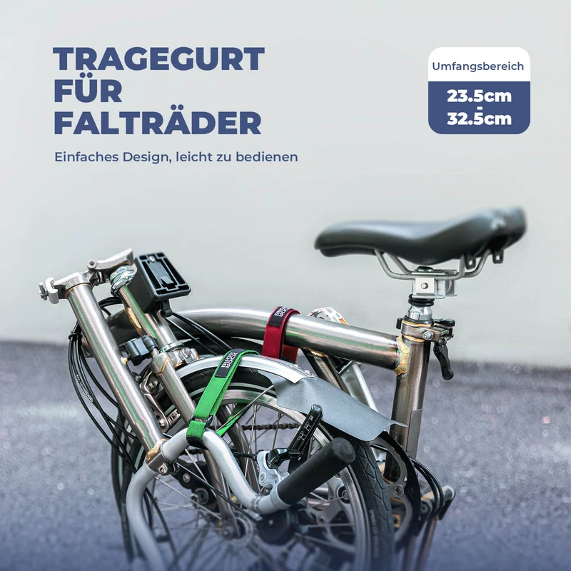 Fahrrad-Stabilisator-Gurte Hosenband für Brompton Fahrrad