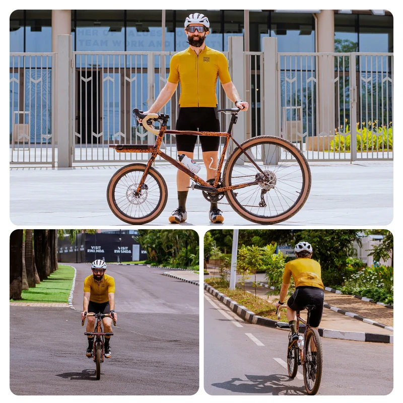 ROAD TO SKY Herren Kurzarm-Radtrikot Jersey für MTB & Rennrad
