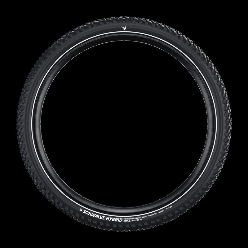 Schwalbe Hybrid 365 Johnny Watts Plus Standard, Tube Faltreifen 27,5", Addix 365 black/reflex
