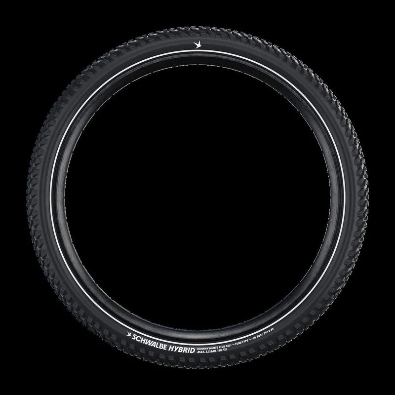Schwalbe Hybrid 365 Johnny Watts Plus Standard, Tube Faltreifen 27,5", Addix 365 black/reflex