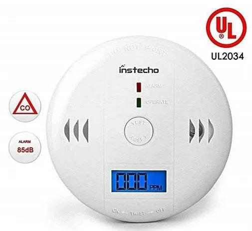 Kohlenmonoxid (CO)-Detektor und UL-Monitor