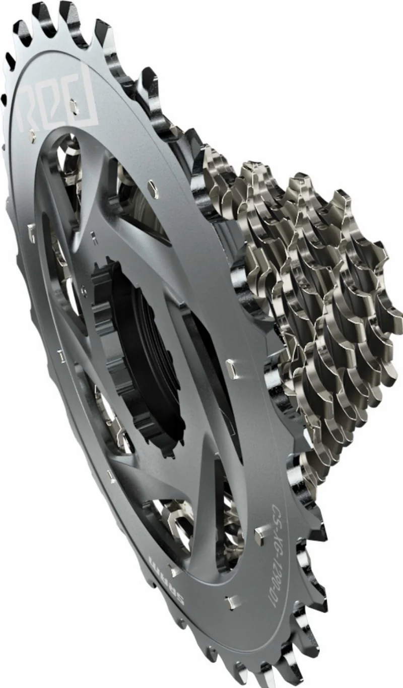SRAM XG-1290 Kassette 12-fach silber