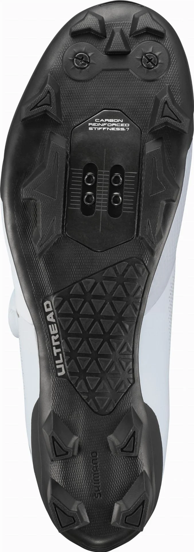 Shimano XC503 MTB-Schuhe SPD breite Ausführung white