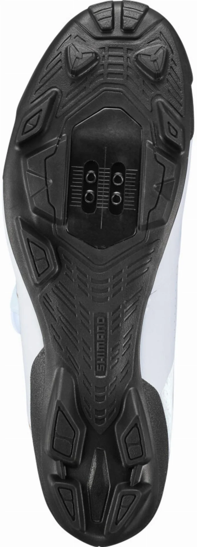 Shimano XC302 MTB-Schuhe SPD breite Ausführung white