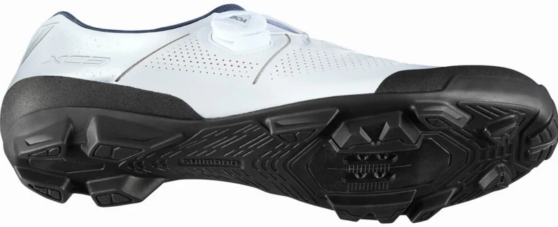 Shimano XC302 MTB-Schuhe SPD breite Ausführung white