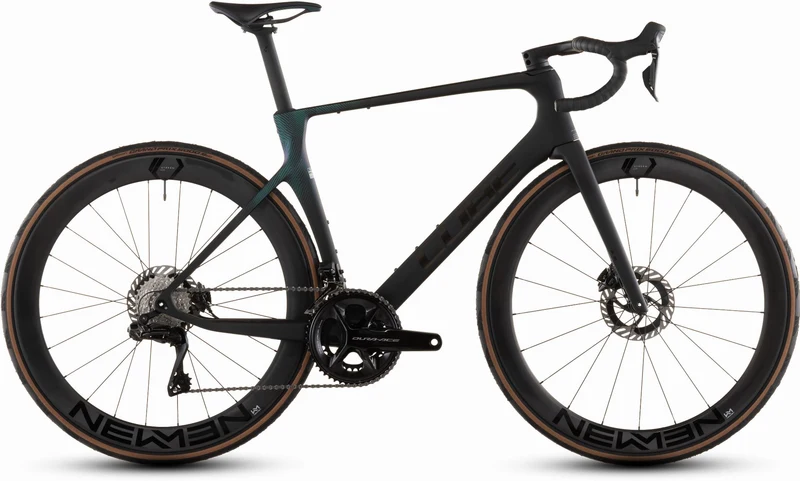 Cube Agree C:62 SLT Rennrad Diamant 28" black´n´black