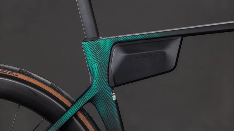 Cube Agree C:62 SLT Rennrad Diamant 28" black´n´black