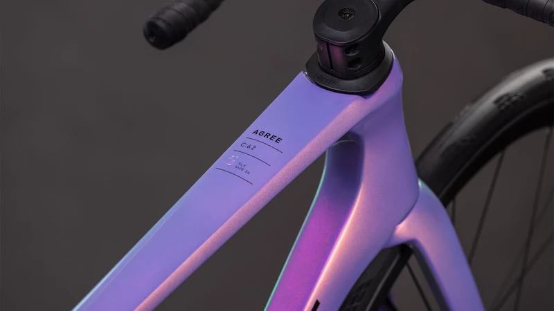 Cube Agree C:62 SLX Rennrad Diamant 28" cosmicpurple´n´black