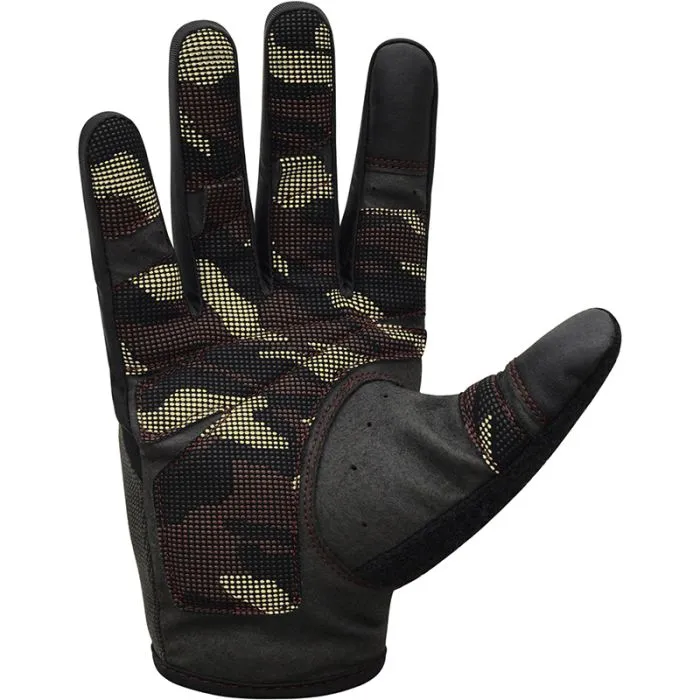 RDX T2 Touchscreen-freundliche Vollfinger-Fitness-Handschuhe