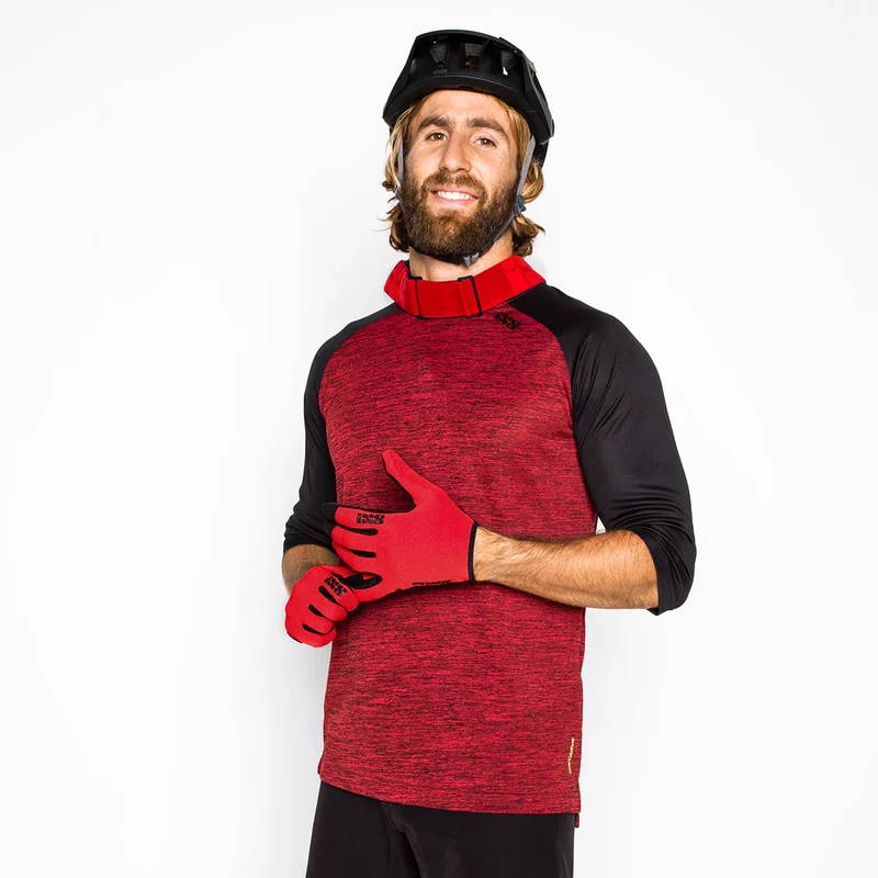 Carve X Jersey rot-schwarz