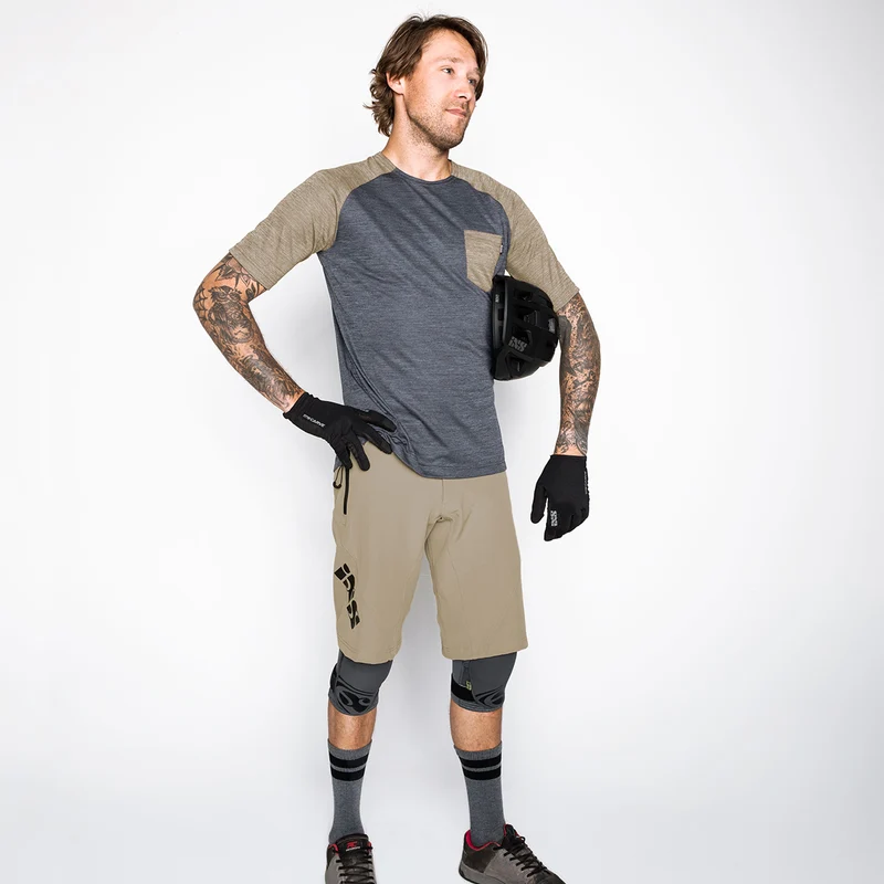Flow X Jersey graphit-camel