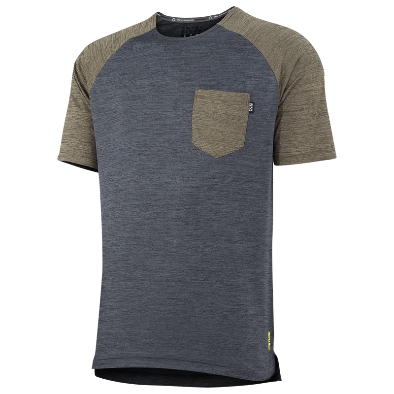 Flow X Jersey graphit-camel