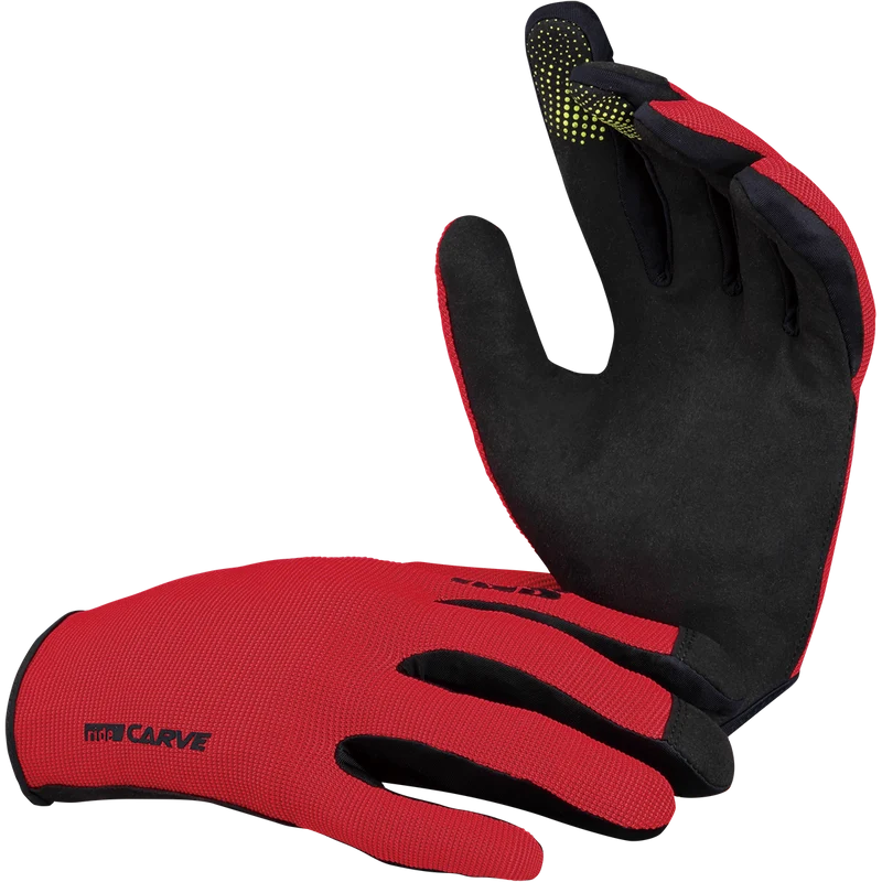 Carve Handschuhe fluo red
