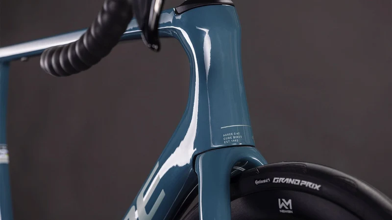 Cube Agree C:62 One Rennrad Diamant 28" storm´n´grey