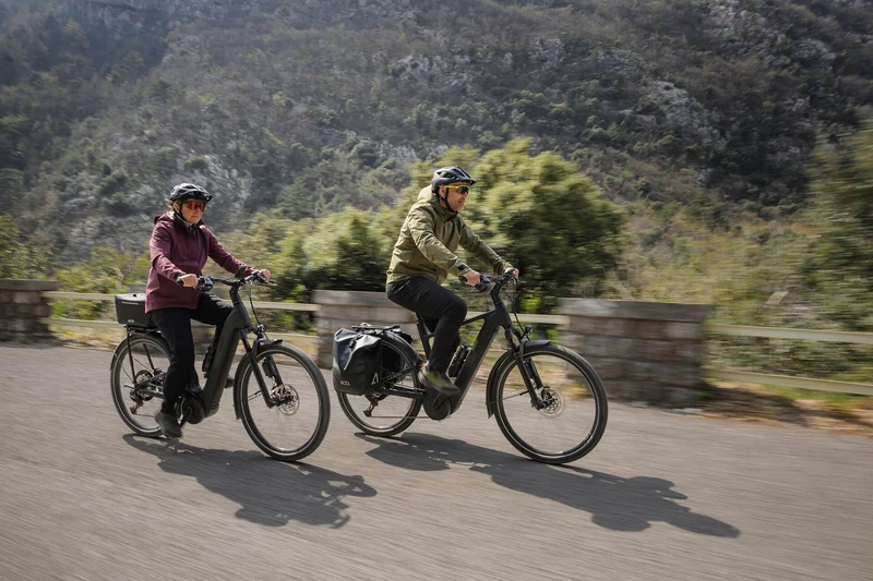 Cube Kathmandu Hybrid One11 HPC SLT 800 Wh E-Bike Diamant 28" glintsand´n´oatgrey