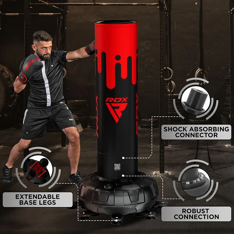 RDX F9 6FT ERWACHSENEN FREISTEHENDEN BOXSACK MIT SACKHANDSCHUHEN FœR TRAINING & WORKOUT SET